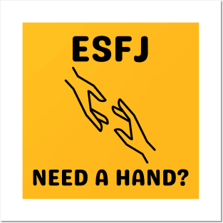 ESFJ Helping Hand Posters and Art